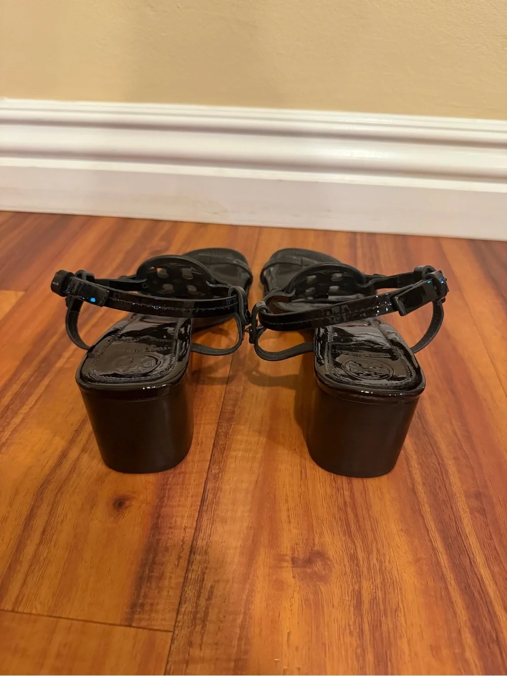 Tory Burch glossy black